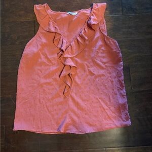 Lauren Conrad Ruffled Tank Top
